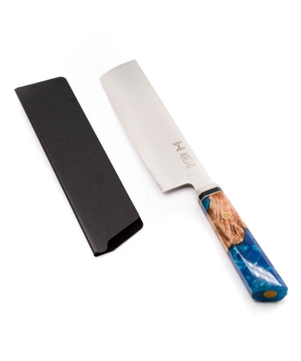 Washi Nakiri 17cm Yuki Blu- coltellipersonalizzati.com