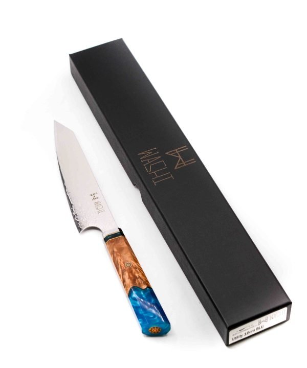 Washi Utility 16cm Yuki Blu- coltellipersonalizzati.com
