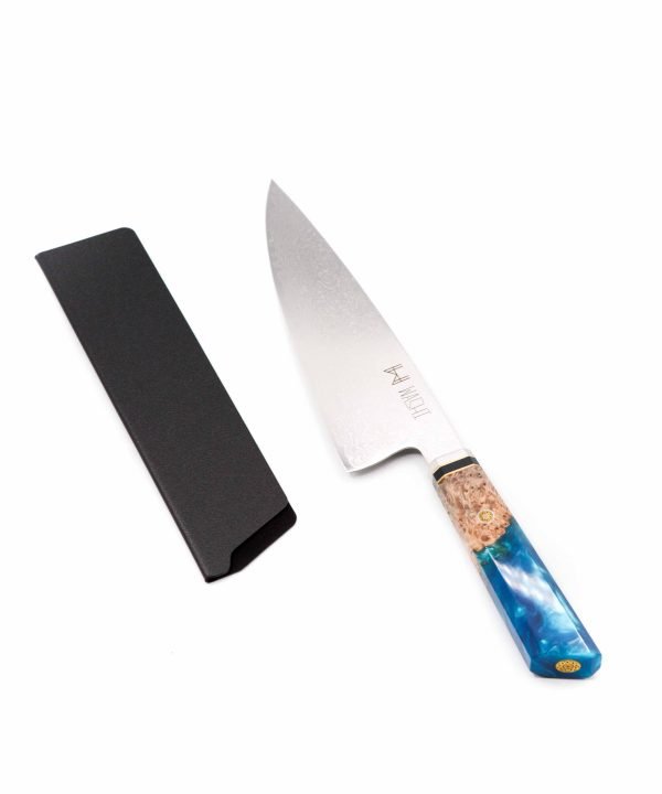 Washi Gyutoh 21cm Yuki Blu- coltellipersonalizzati.com