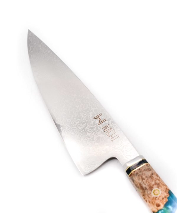 Washi Gyutoh 21cm Yuki Blu- coltellipersonalizzati.com