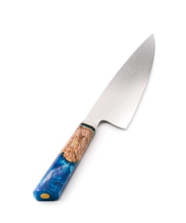 Washi Gyutoh 21cm Yuki Blu- coltellipersonalizzati.com