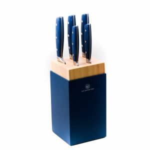 CS Ceppo 6pz Forgiati Blu - coltellipersonalizzati.com