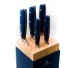 CS Ceppo 6pz Forgiati Blu - coltellipersonalizzati.com