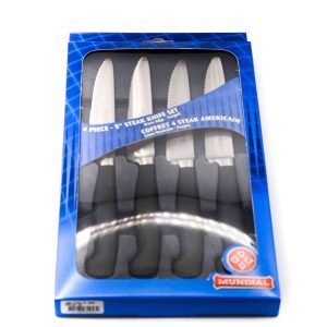 Mundial Set Bistecca USA 4 pz - coltellipersonalizzati.com
