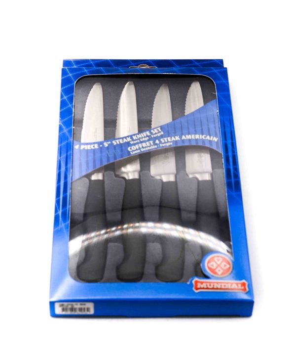 Mundial Set Bistecca USA 4 pz - coltellipersonalizzati.com