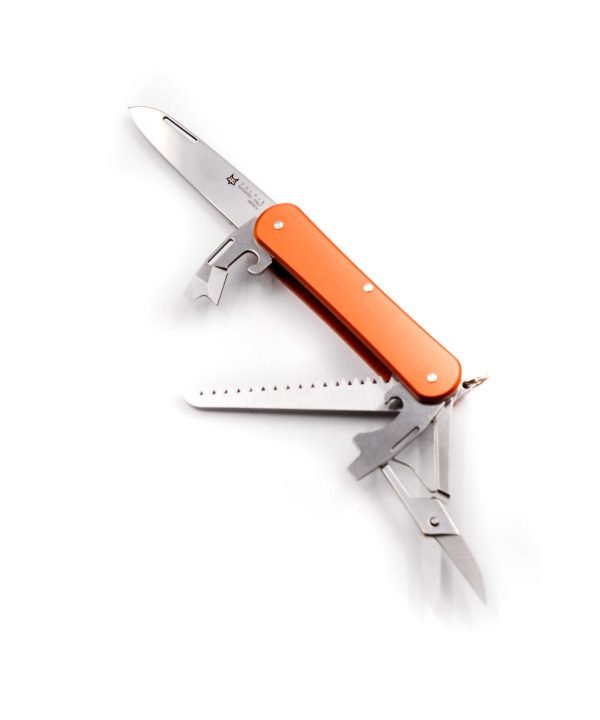Fox Vulpis Multiuso Alluminio Arancio- coltellipersonalizzati.com