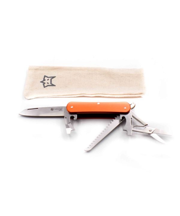 Fox Vulpis Multiuso Alluminio Arancio- coltellipersonalizzati.com