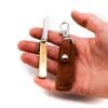 Higonokami Ottone 9cm Fodero Marrone - coltellipersonalizzati.com