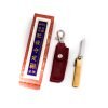 Higonokami Ottone 9cm Fodero Rosso - coltellipersonalizzati.com