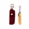 Higonokami Ottone 9cm Fodero Rosso - coltellipersonalizzati.com
