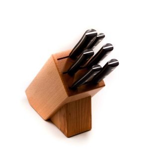 Maglio Nero Ceppo Faggio 6pz Iside- coltellipersonalizzati.com