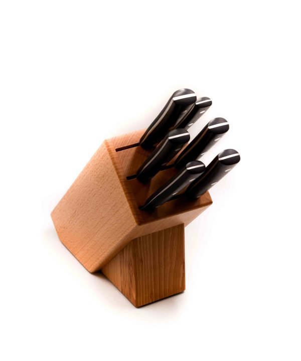 Maglio Nero Ceppo Faggio 6pz Iside- coltellipersonalizzati.com