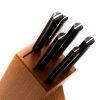 Maglio Nero Ceppo Faggio 6pz Iside- coltellipersonalizzati.com