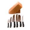 Maglio Nero Ceppo Faggio 6pz Iside- coltellipersonalizzati.com