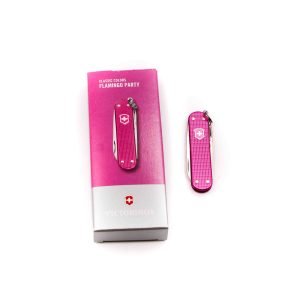 Victorinox Classic SD Alox Flamingo - coltellipersonalizzati.com