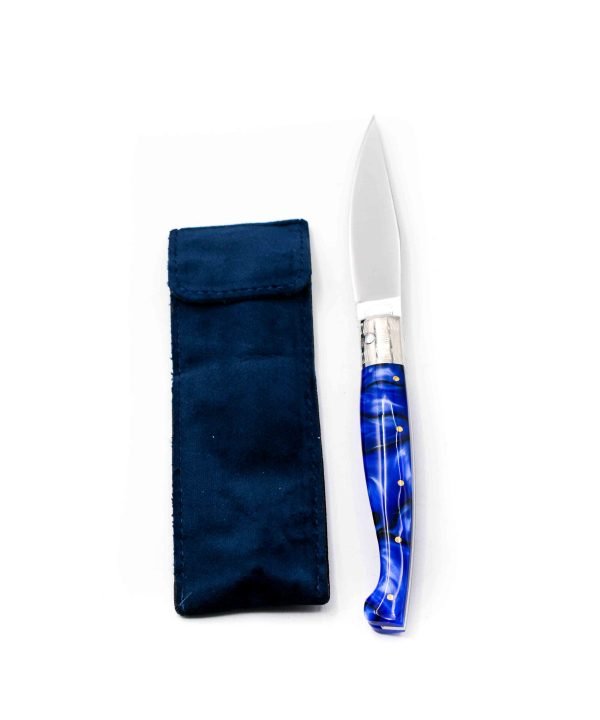 Monni Pattada Resina Blu 21cm-coltellipersonalizzati.com