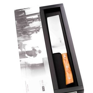 Maglio Nero Iside Nakiri 17cm Ulivo-coltellipersonalizzati.com