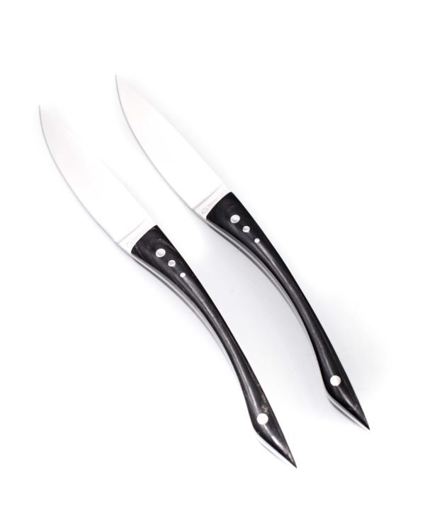 Maserin Set bistecca 2 pezzi Nero-coltellipersonalizzati.com