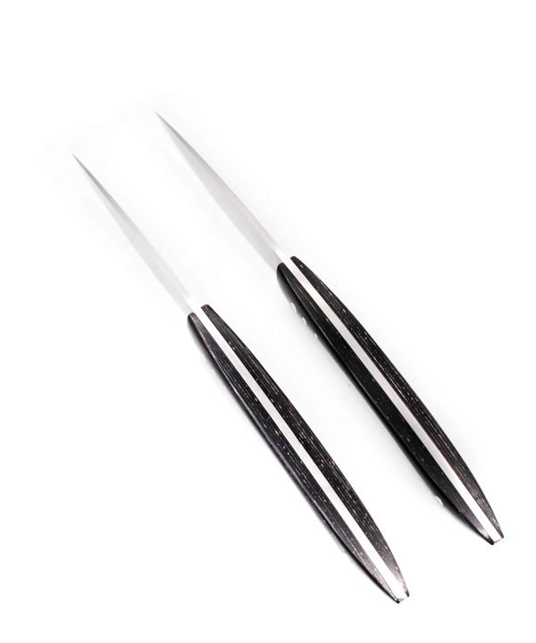 Maserin Set bistecca 2 pezzi Nero-coltellipersonalizzati.com