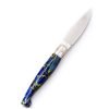 Monni Pattada Resina Blu-Gialla 21cm-coltellipersonalizzati.com