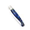 Monni Pattada Resina Blu-Gialla 21cm-coltellipersonalizzati.com