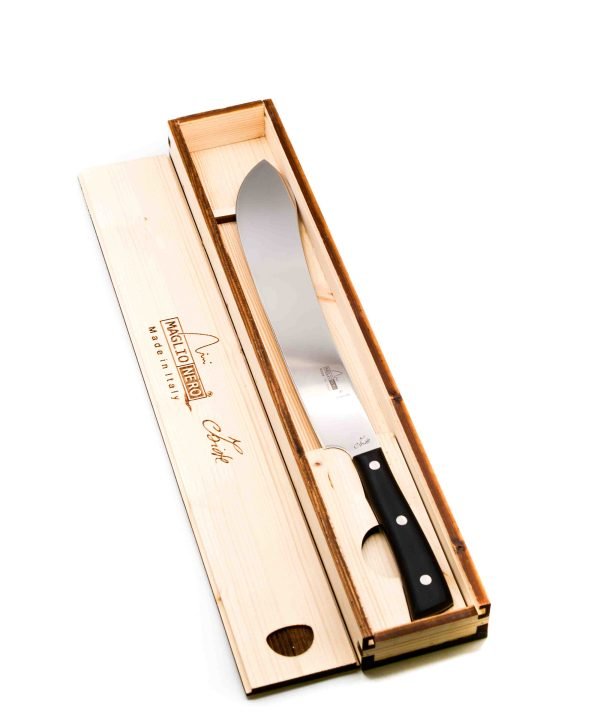 Maglio Nero Iside Scimitar 28cm-graveyourknives.com