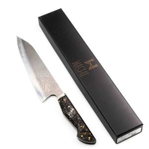 Washi Chef 21cm Gold Dentato-coltellipersonalizzati.com
