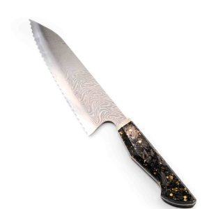 Washi Chef 21cm Gold Dentato-coltellipersonalizzati.com