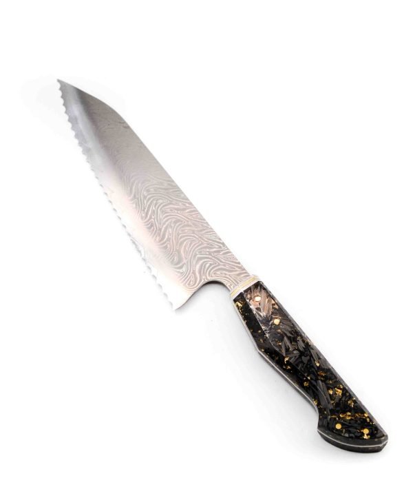 Washi Chef 21cm Gold Dentato-coltellipersonalizzati.com