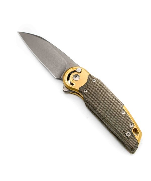 Fox Metamorphosis FX-556-B4 Micarta Verde -coltellipersonalizzati.com