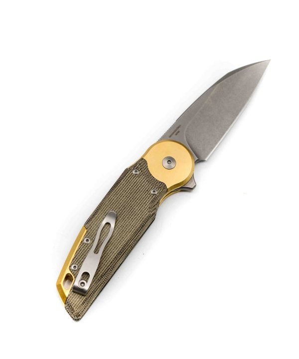 Fox Metamorphosis FX-556-B4 Micarta Verde -coltellipersonalizzati.com