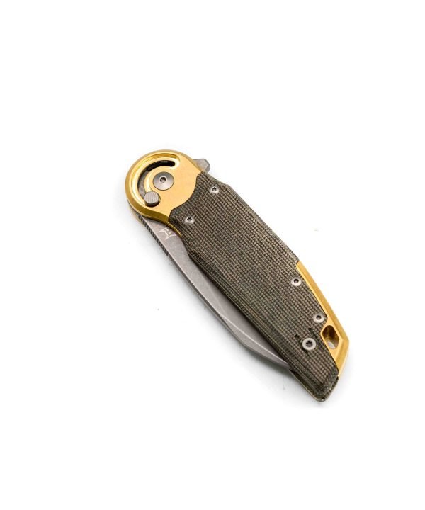 Fox Metamorphosis FX-556-B4 Micarta Verde -coltellipersonalizzati.com