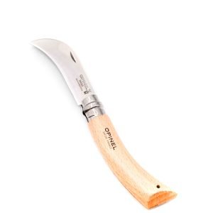 Opine n.8 Mezza Roncola Faggio- coltellipersonalizzati.com