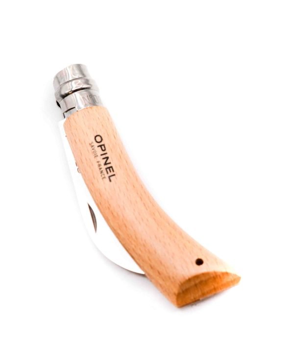 Opine n.8 Mezza Roncola Faggio- coltellipersonalizzati.com