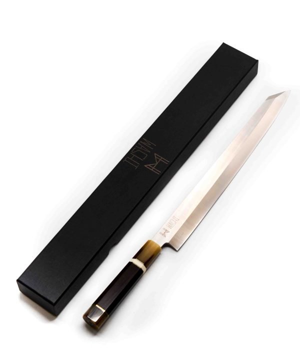 Washi Sashimi 33cm Horn- engraveyourknives.com