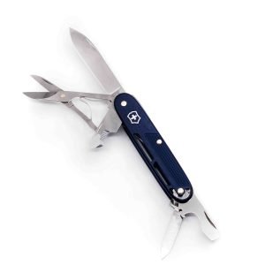 Victorinox Synergy X Alox Blue- engraveyourknives.com