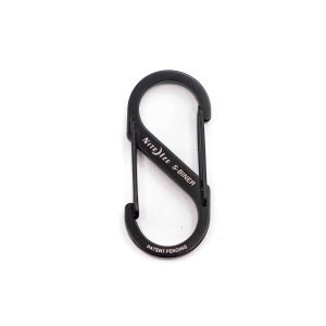 Gancio portachiavi Nero piccolo-coltellipersonalizzati.com