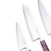 Obika Set Saten Red 7pz-coltellipersonalizzati.com
